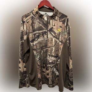 Mossy Oak 3/4 Zip Pullover XL